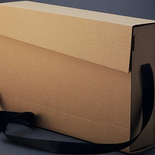 крафтовая упаковка-сумка на заказ